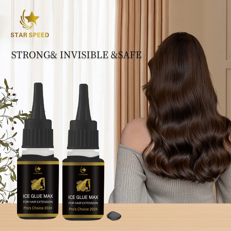 Human Hair Extension Ice Glue Max Remover 25G Clear Hair Extension Salon USE Private Label Gel Remover