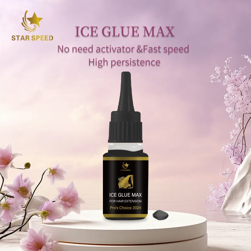 Human Hair Extension Ice Glue Max Remover 25G Clear Hair Extension Salon USE Private Label Gel Remover