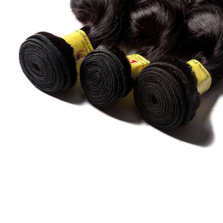 peruvian human hair grade 11a loose curl virgin hair,top quality hair in miami supplier