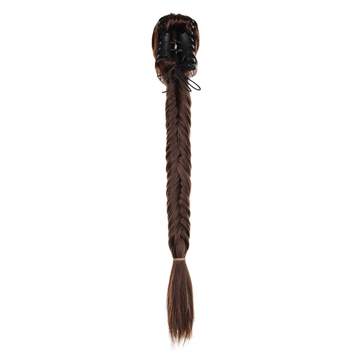 Hot Selling Fashion Ponytail Fish Bone Twist Dreadlock Wig Braid For Women Braid Ponytail