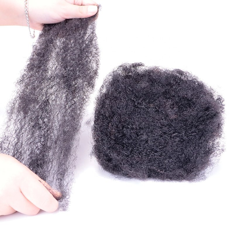 100 Grams Afro Kinky Human Hair Bulk For Crochet Dreadlocks Human Hair Extension Curly Hair Bundle