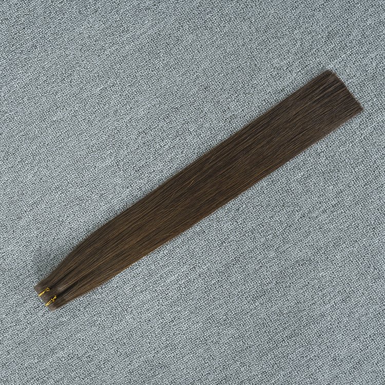 Wholesale Raw Tape In Double Drawn Russian Remy Human Hair Extensions tape In hair extensions 100 human hair