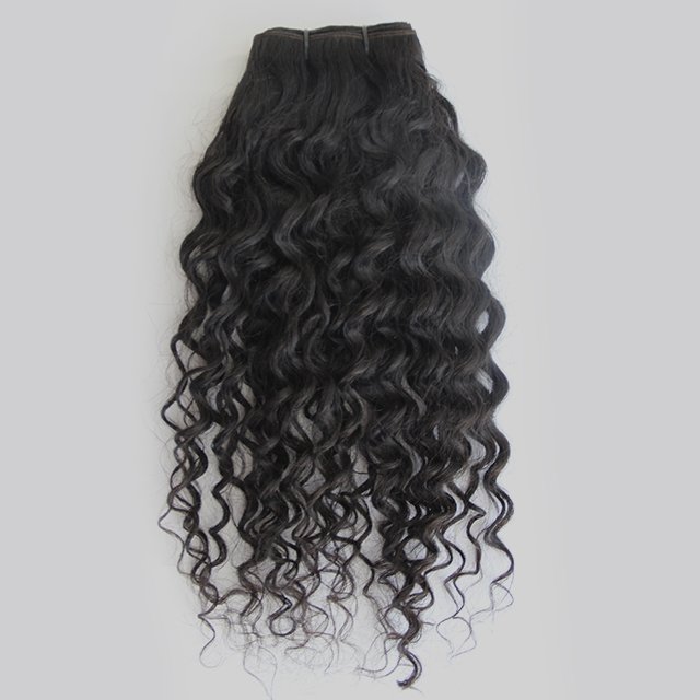 Wavy/Curly Weave Sew-in Weft Human Hair Extensions