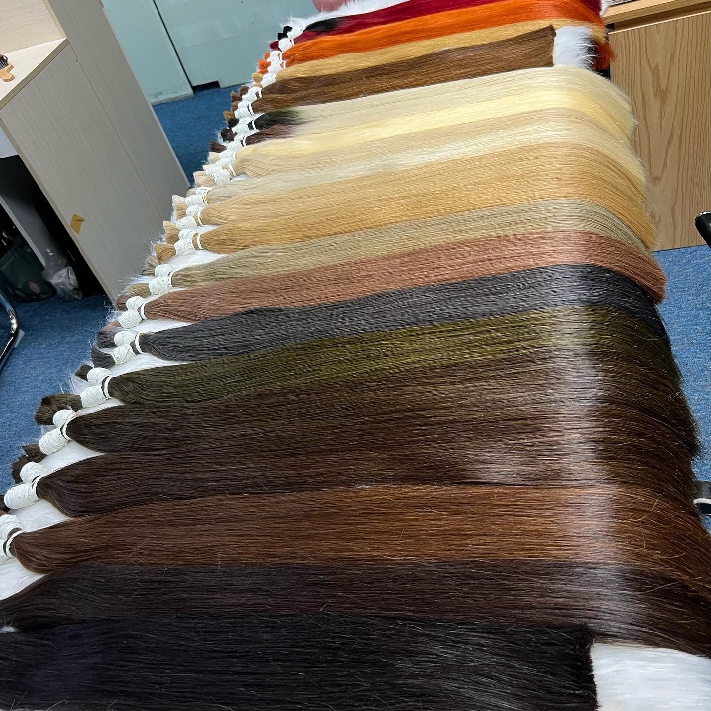 Bulk Hair Extensions Deals Blonde Colors Cold Shade Wholesale Factory Price From Beladyhair