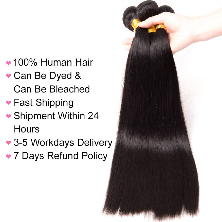 Super shiny mink Brazilian virgin human hair bundle, 40 42 inch straight hair extension, best Brazilian glossy human hair weave