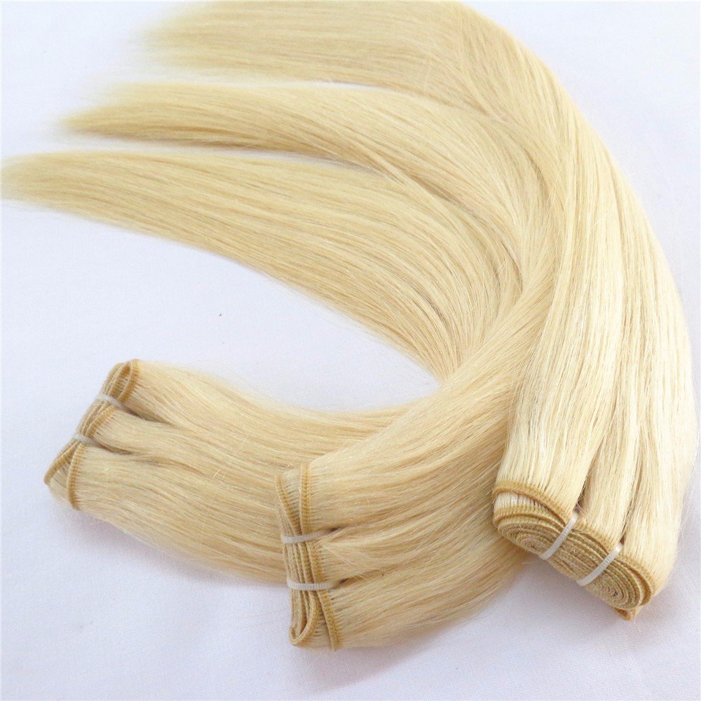 Premium grade wholesale virgin human hair extension straight hair weaving machine needles