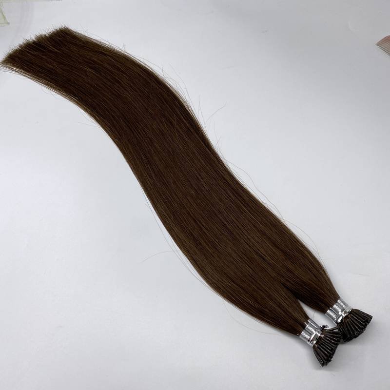 Premium Quality Cuticle Aligned K Tip Hair 100% Virgin Remy Russian Human Hair Double Drawn I Tip Hair Extension
