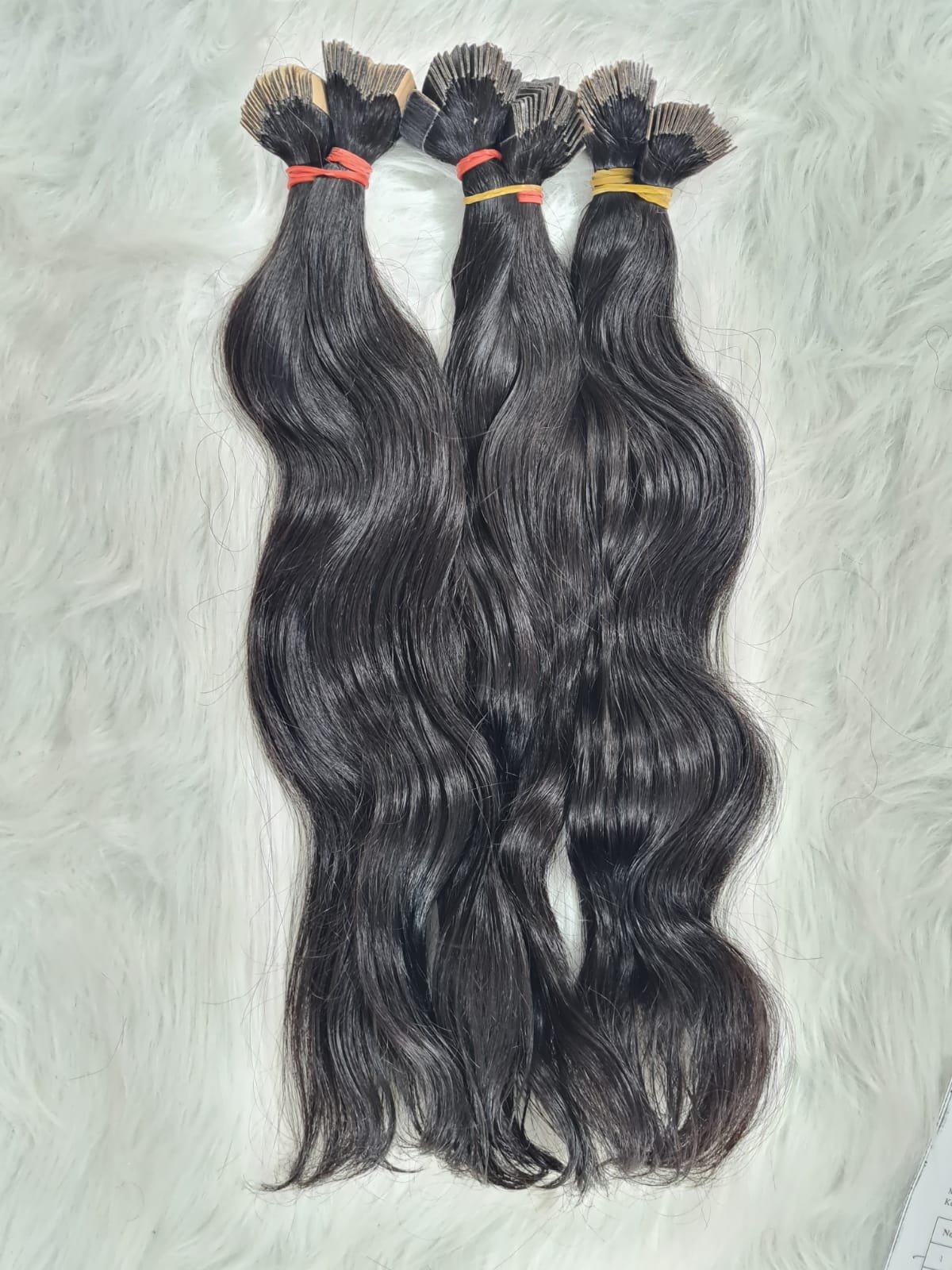raw tape-in hair extension Vietnamese straight, cambodian wavy and burmese curly texture Sky Hair vendor in Viet Nam