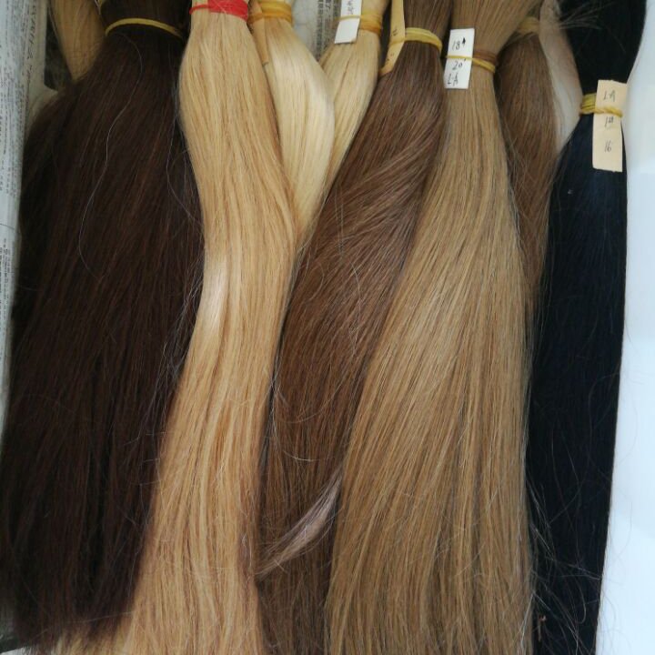 afro kinky beaded weft colored kinky micro link 36 inch i tip 1 piece clip in human hair extensions