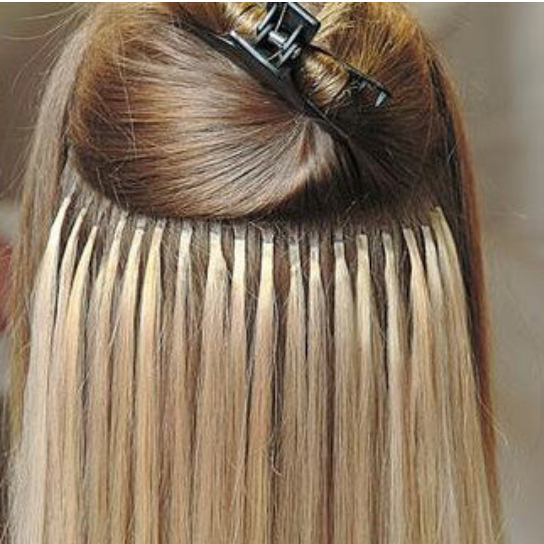 Top Quality i tip 20 22 24 26 28 Inches Raw Keratin Double Drawn Virgin european hair extensions i tip human hair extensions