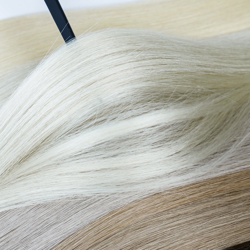 Salon Tape In Hair Extensions Full Cuticle Virgin Remy Human Hair invisible tape in human hair extension