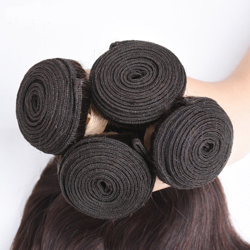 double drawn virgin weft human hair extension,cuticle aligned hair extension