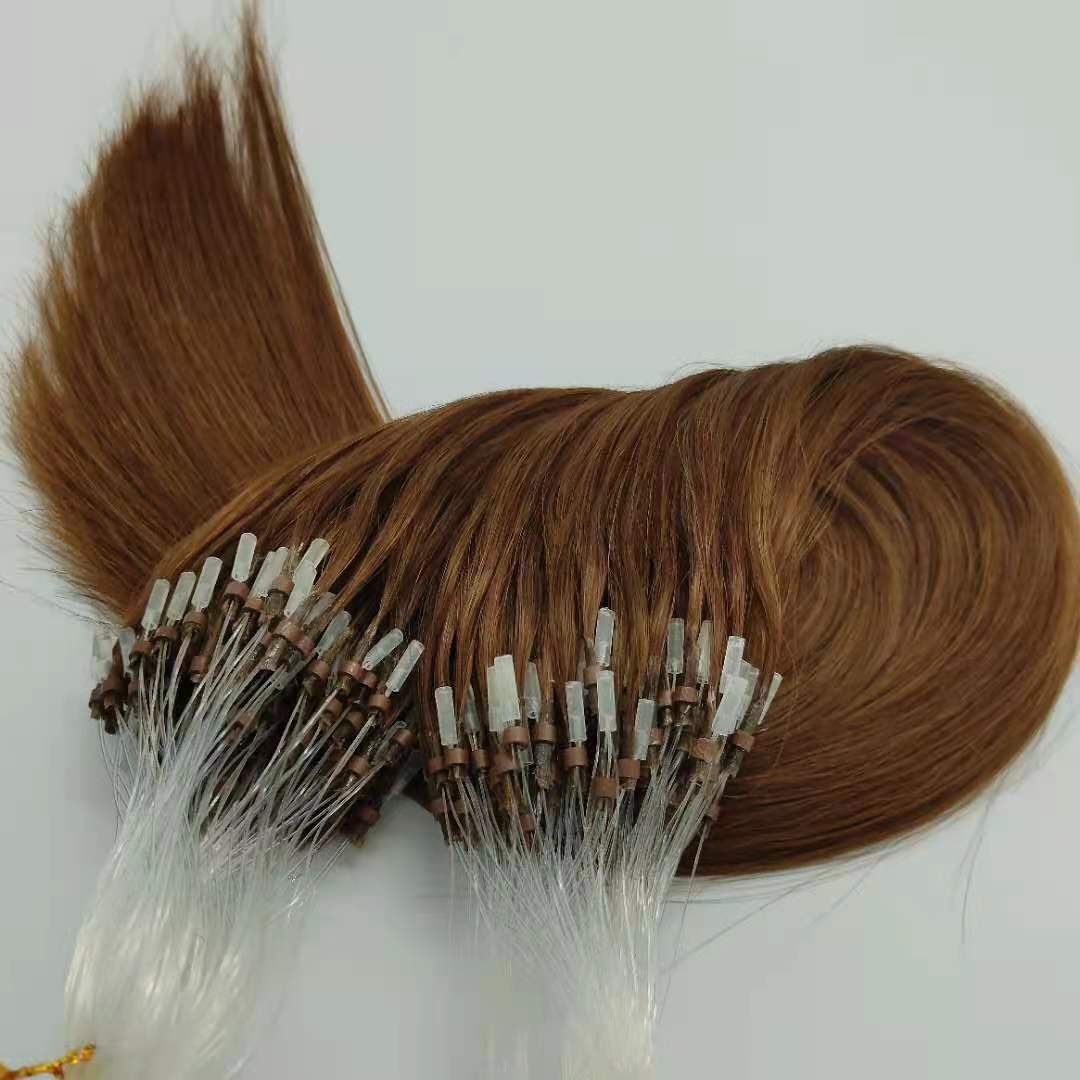 Factory Price Chinese Hair Remy Double Drawn Micro Link Hair Micro Loop Hair Extensions