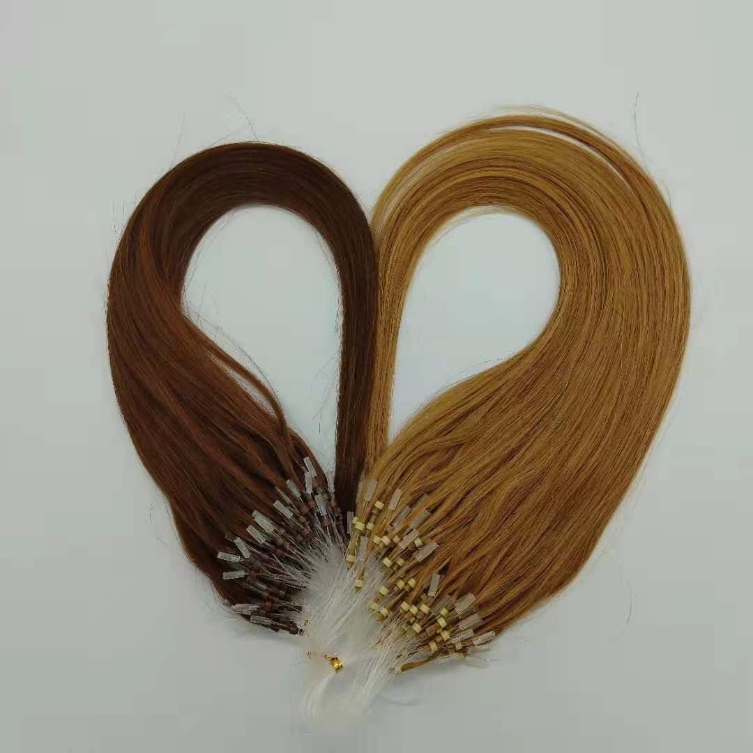 Factory Price Chinese Hair Remy Double Drawn Micro Link Hair Micro Loop Hair Extensions