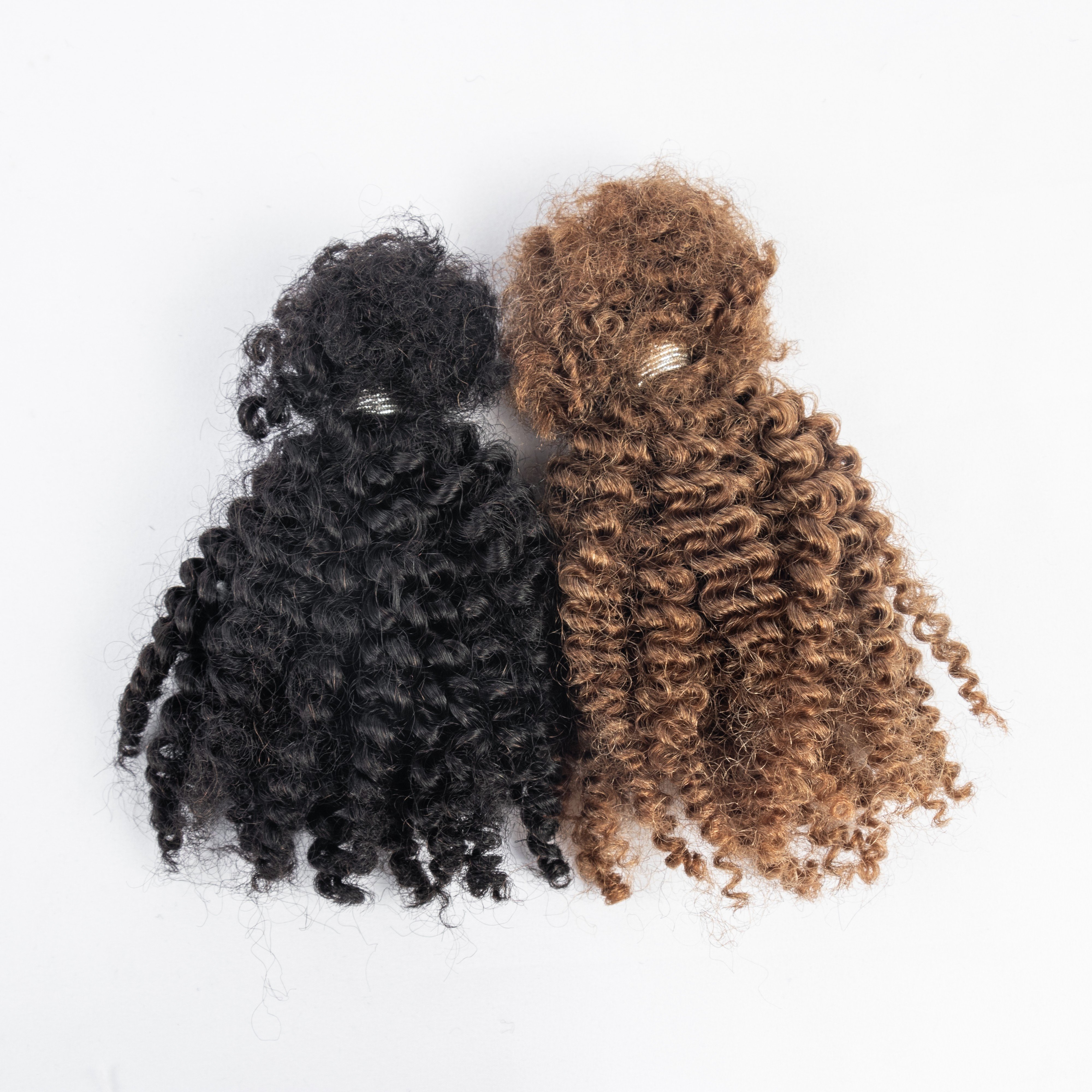 4A Bulk Human Hair For Braids Brazilian Kinky Curly Braiding Bulk Human Hair Extensions No Weft