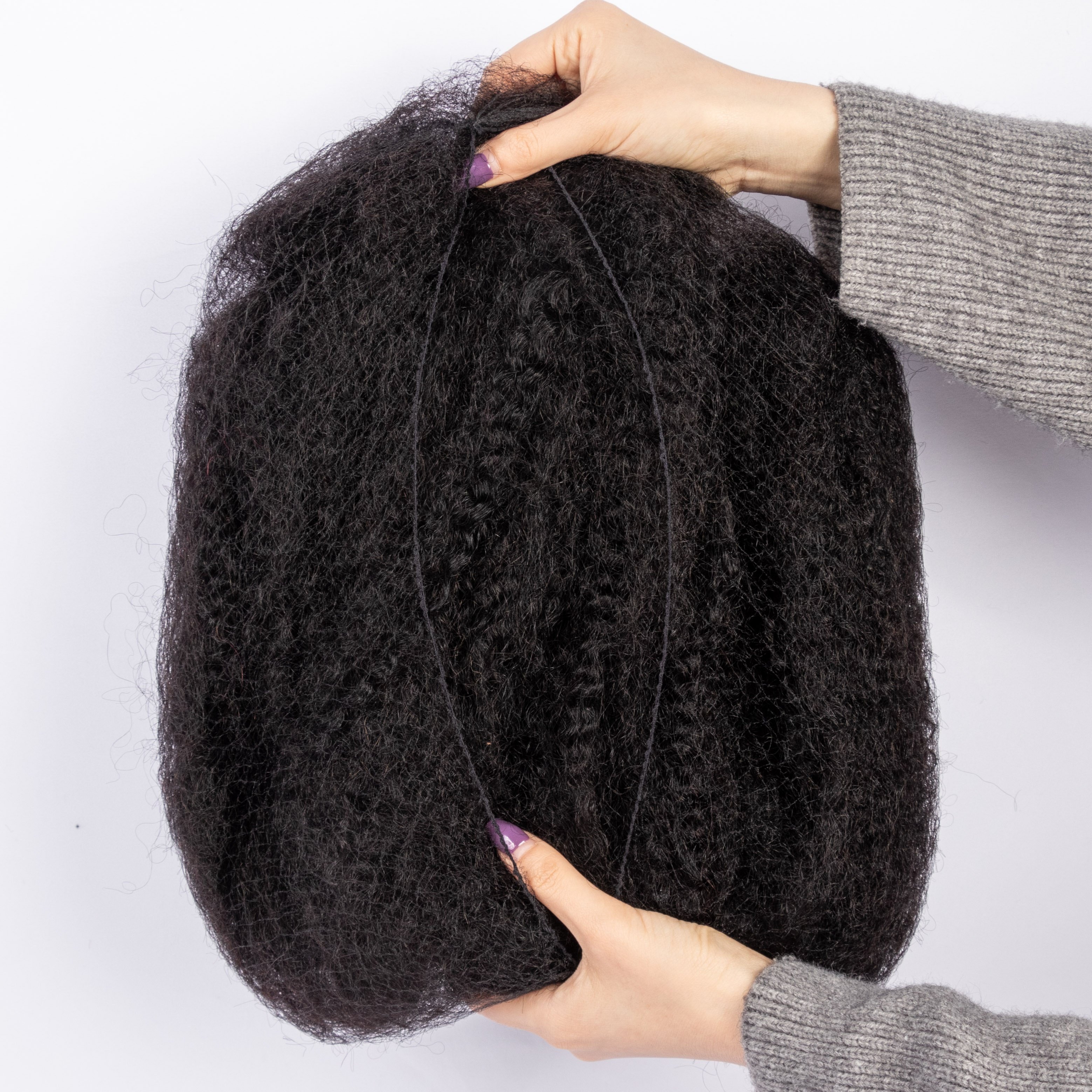 100% Pre- Stretched Bulk For Micro twist Wholesale Human Hair Bulk For Braiding Dreadlock