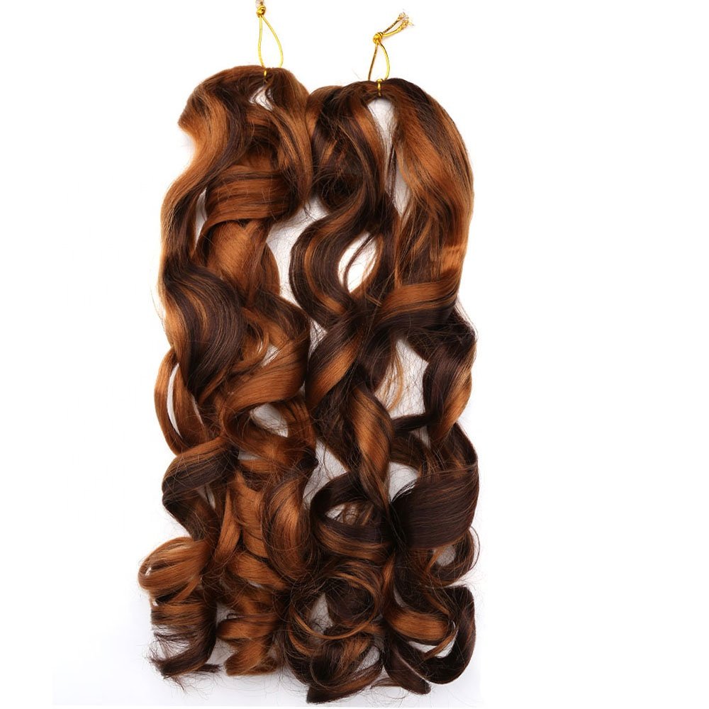 Wholesale 150g Curly Braids Loose Wave Braiding Hair Hot Sale Synthetic French Curl Braiding Hair