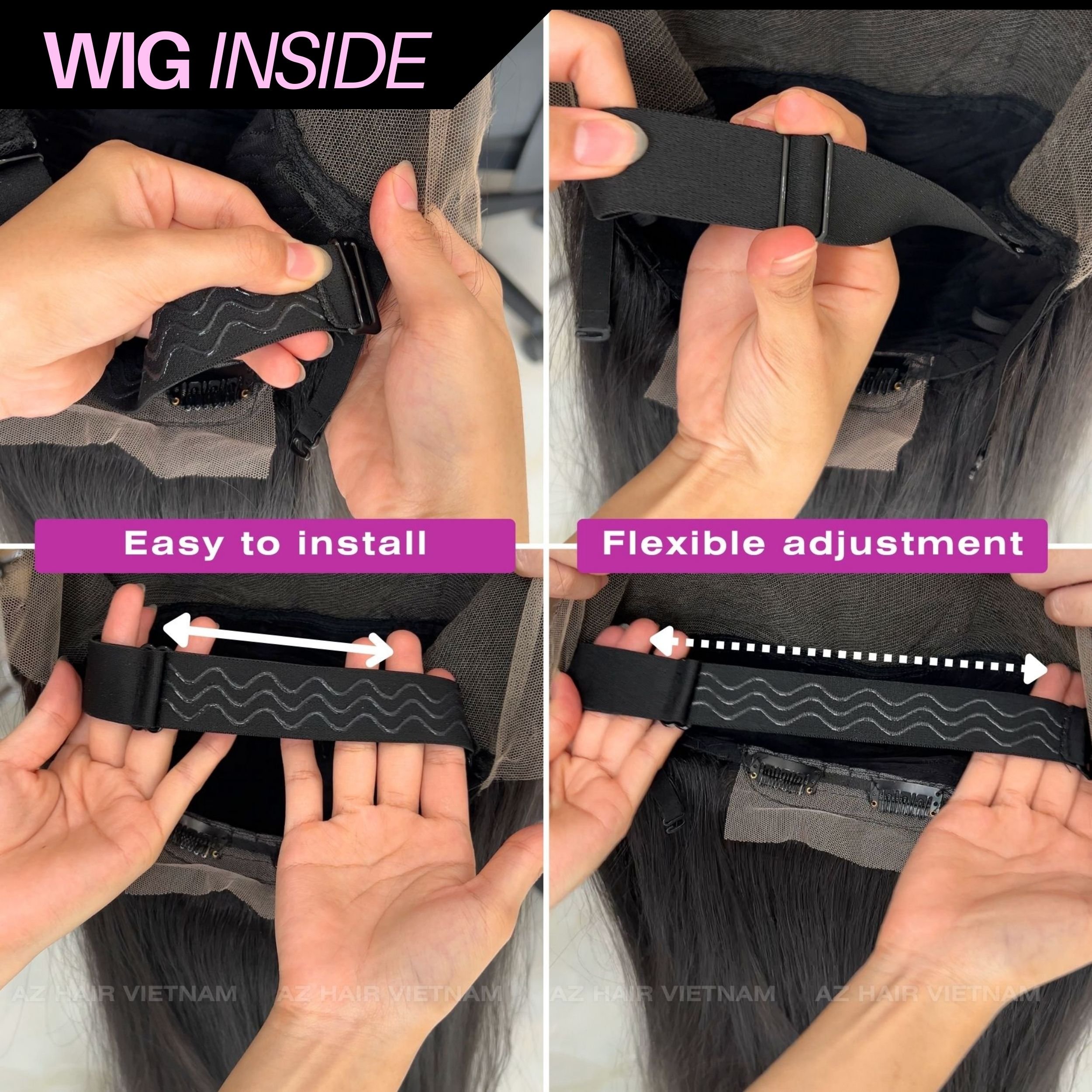 Vietnamese Remy Unprocessed Super Double Drawn Invisible Wig Human Hair Extensions Wholesale Vendor In Vietnam