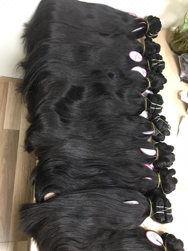 Virgin Hair Bundles - RAW VIRGIN HAIR Vietnamese Human hair- Natural Black Color