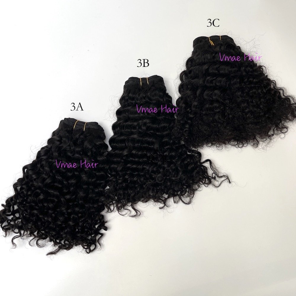 VMAE Cambodian Remy Wholesale Unprocessed Deep Water Wave Afro Curly Raw Hair Weft Bundles Human Hair Extensions