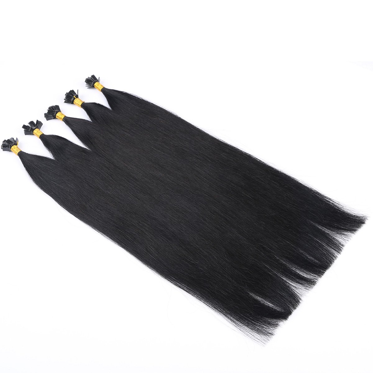 Wholesale Cheap Vietnamese Human Hair Double Drawn Natural Real Cuticle Aligned Remy Flat Tip Extensions