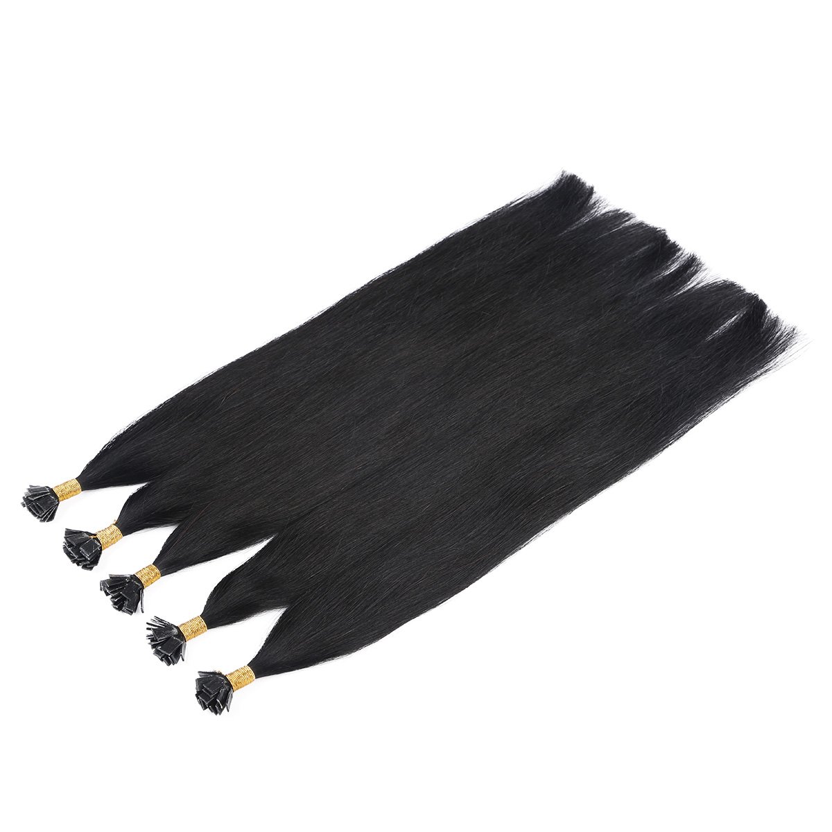 Wholesale Cheap Vietnamese Human Hair Double Drawn Natural Real Cuticle Aligned Remy Flat Tip Extensions