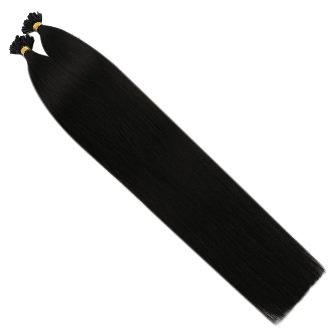 Factory Wholesale 100% Human hair extensions Healthy Cuticle Aligned Hair Flat Tip Hair Extension