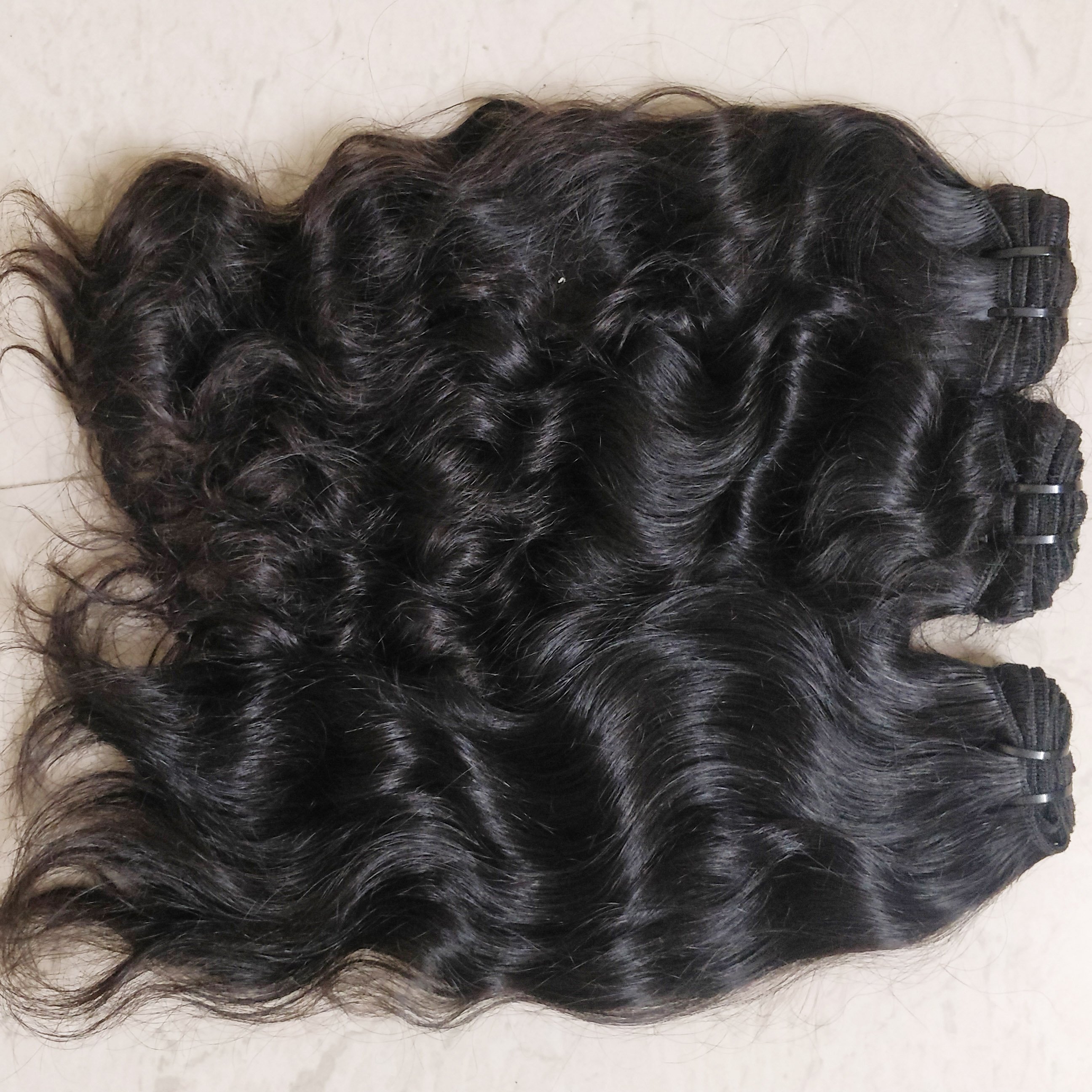 Temple Hair Raw Unprocessed Virgin Hair Indian V-tip Hair 8 to 32 Inch SUPERIOR QUALITY Micro-loop