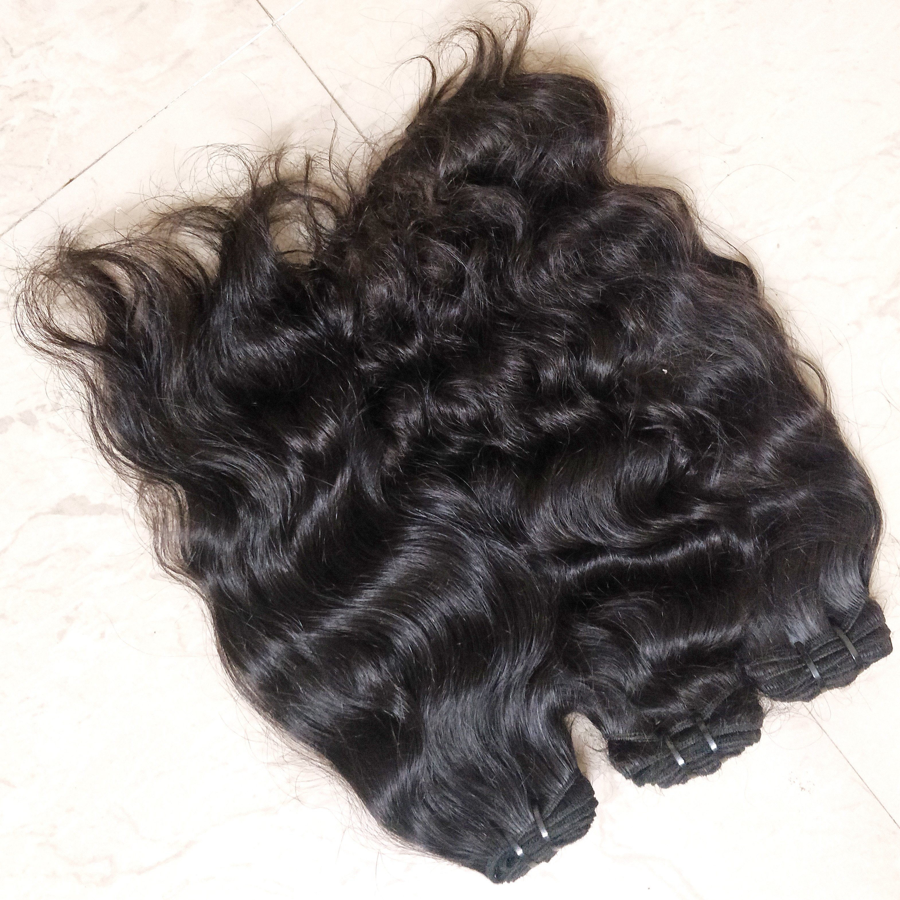 Temple Hair Raw Unprocessed Virgin Hair Indian V-tip Hair 8 to 32 Inch SUPERIOR QUALITY Micro-loop