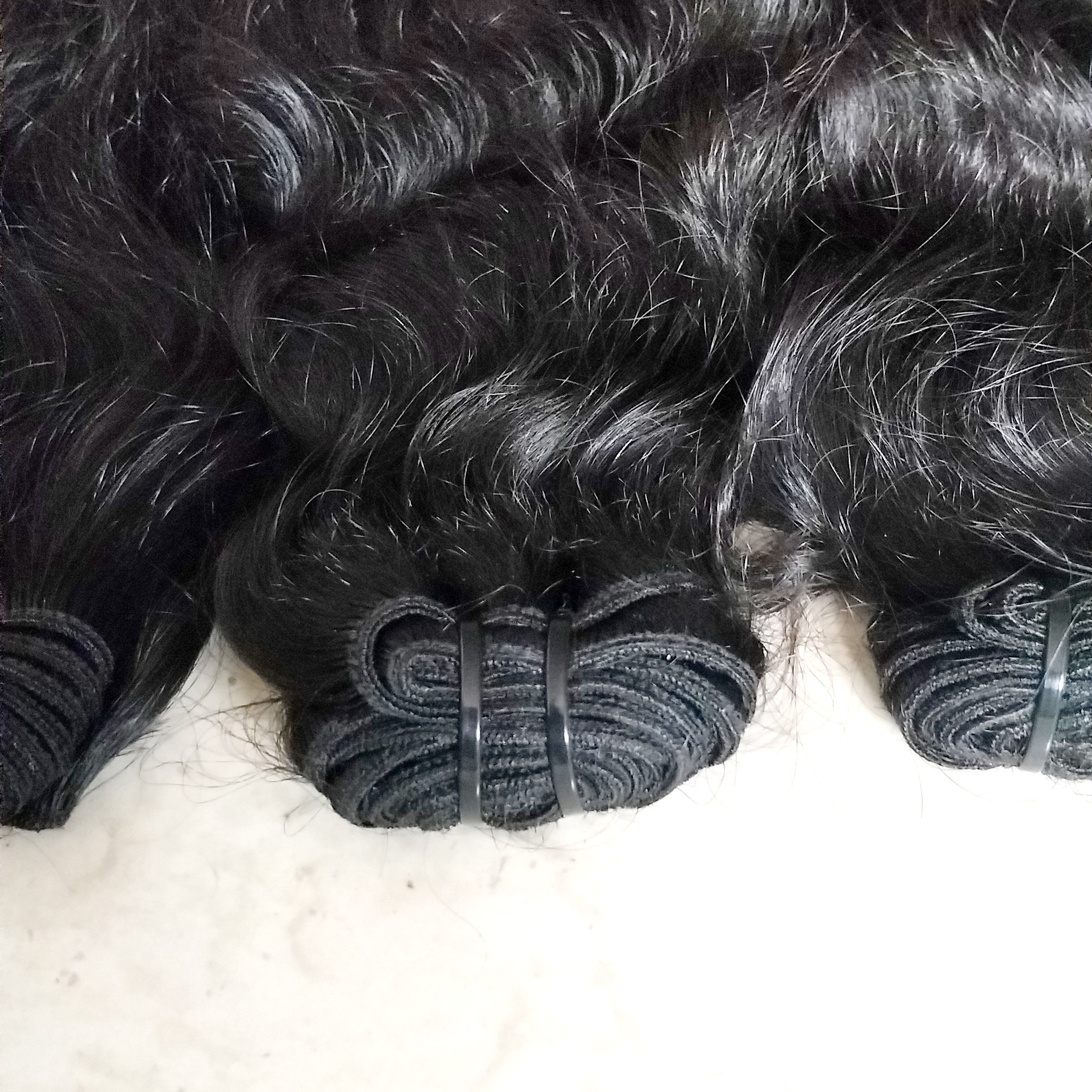 Temple Hair Raw Unprocessed Virgin Hair Indian V-tip Hair 8 to 32 Inch SUPERIOR QUALITY Micro-loop