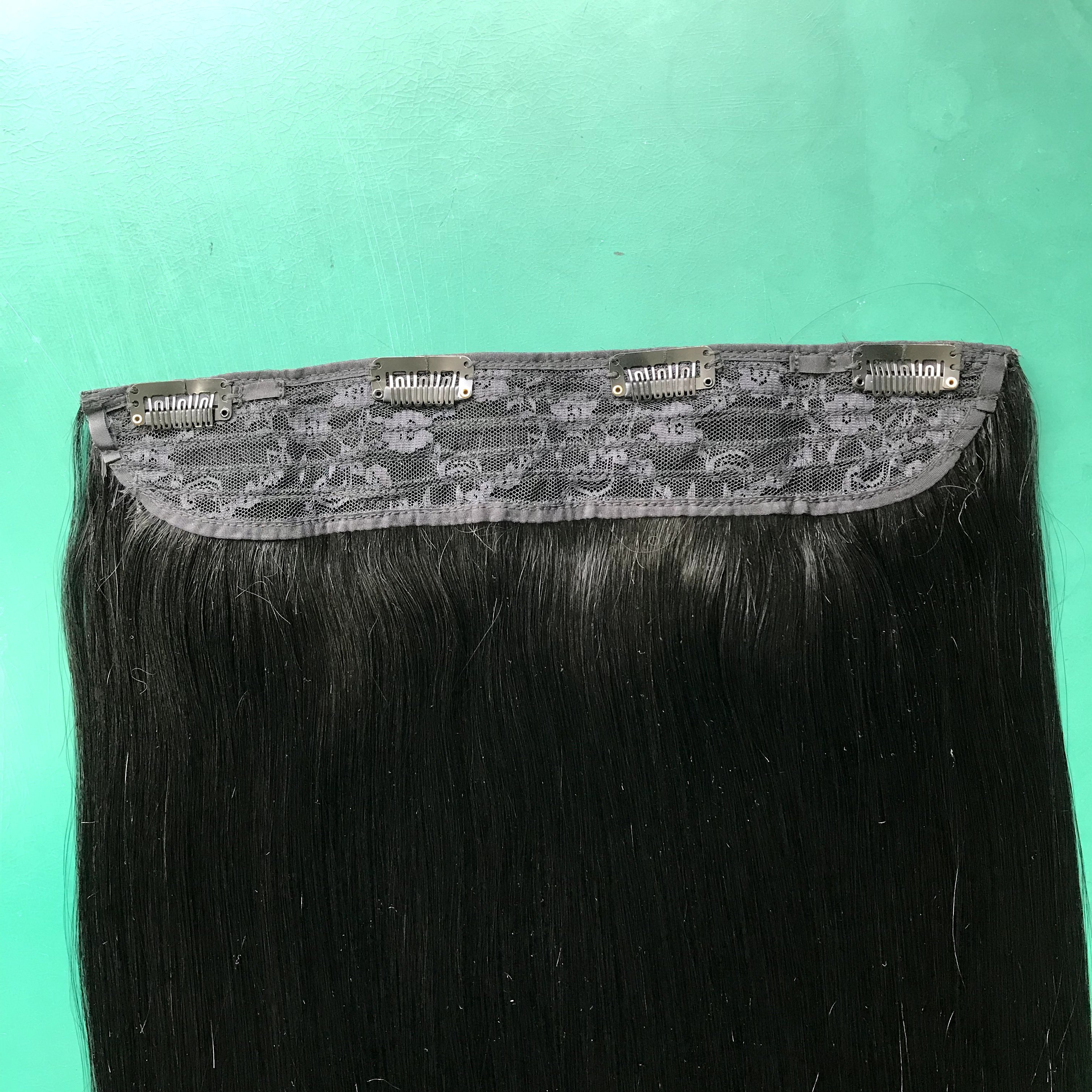 new hair extensions top quality lace clip ponytails