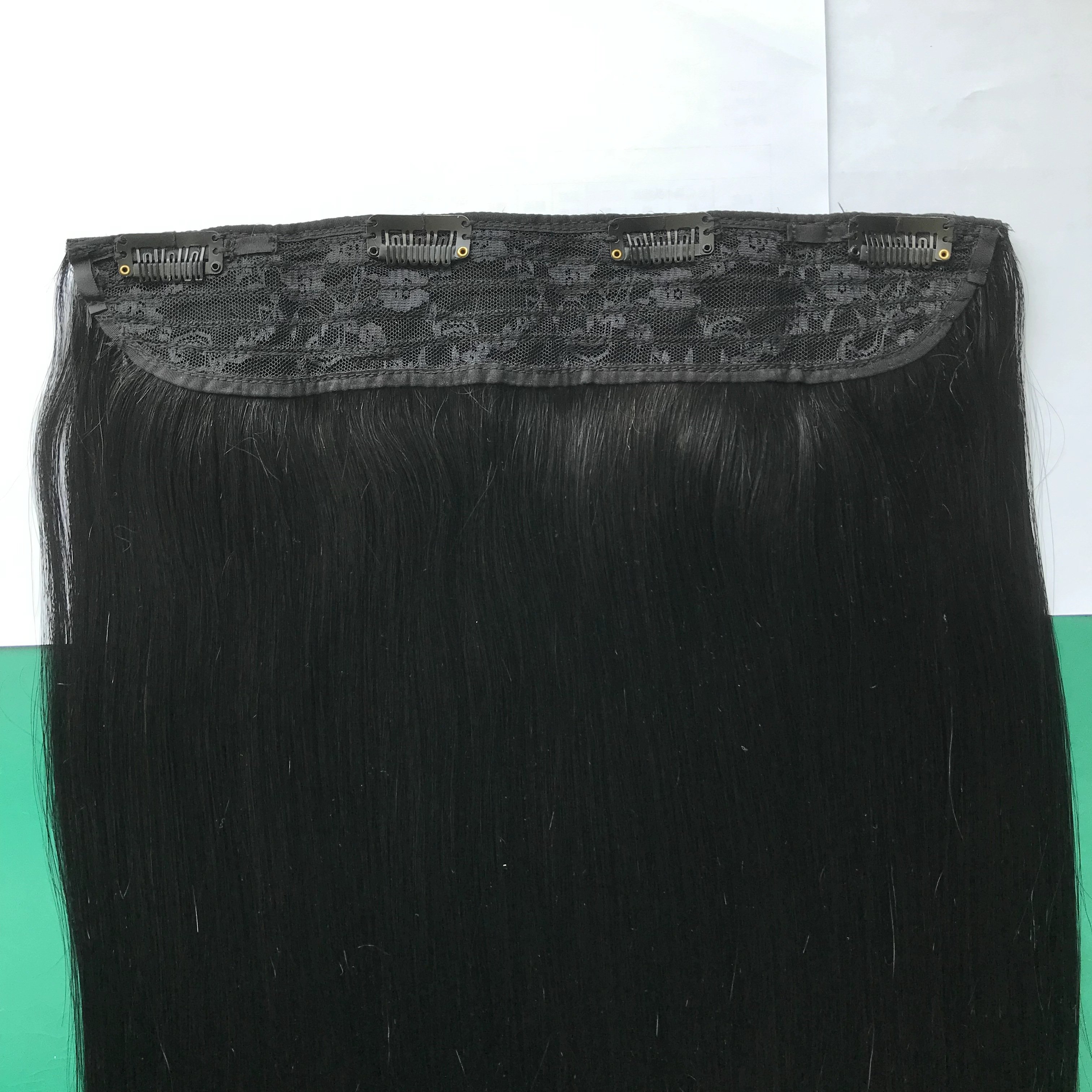 new hair extensions top quality lace clip ponytails