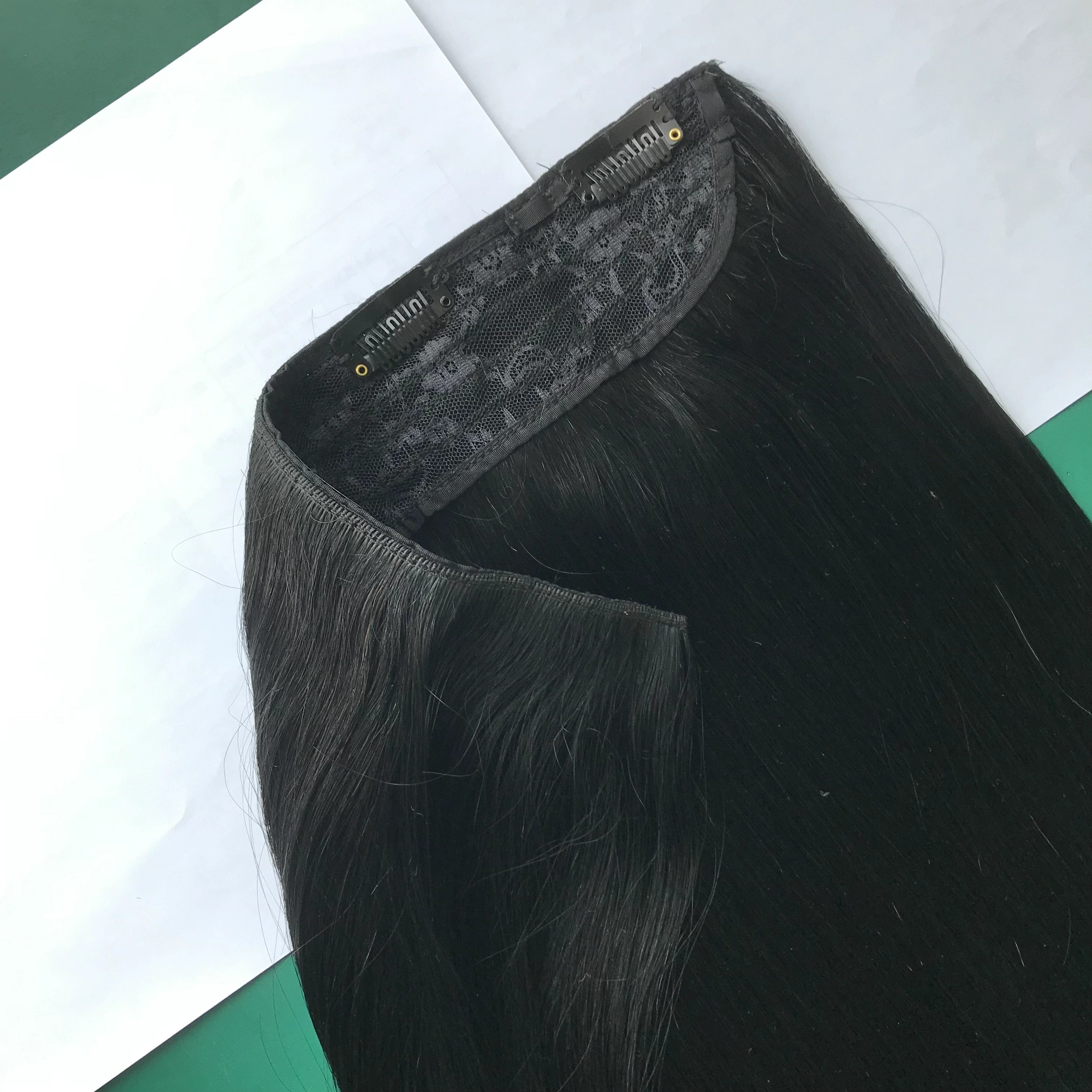 new hair extensions top quality lace clip ponytails