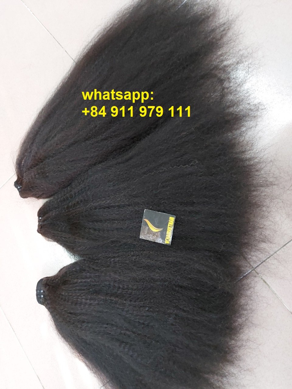The best quality kinky straight i tip hair extensions and human bundles hair Vietnamese raw virgin hair