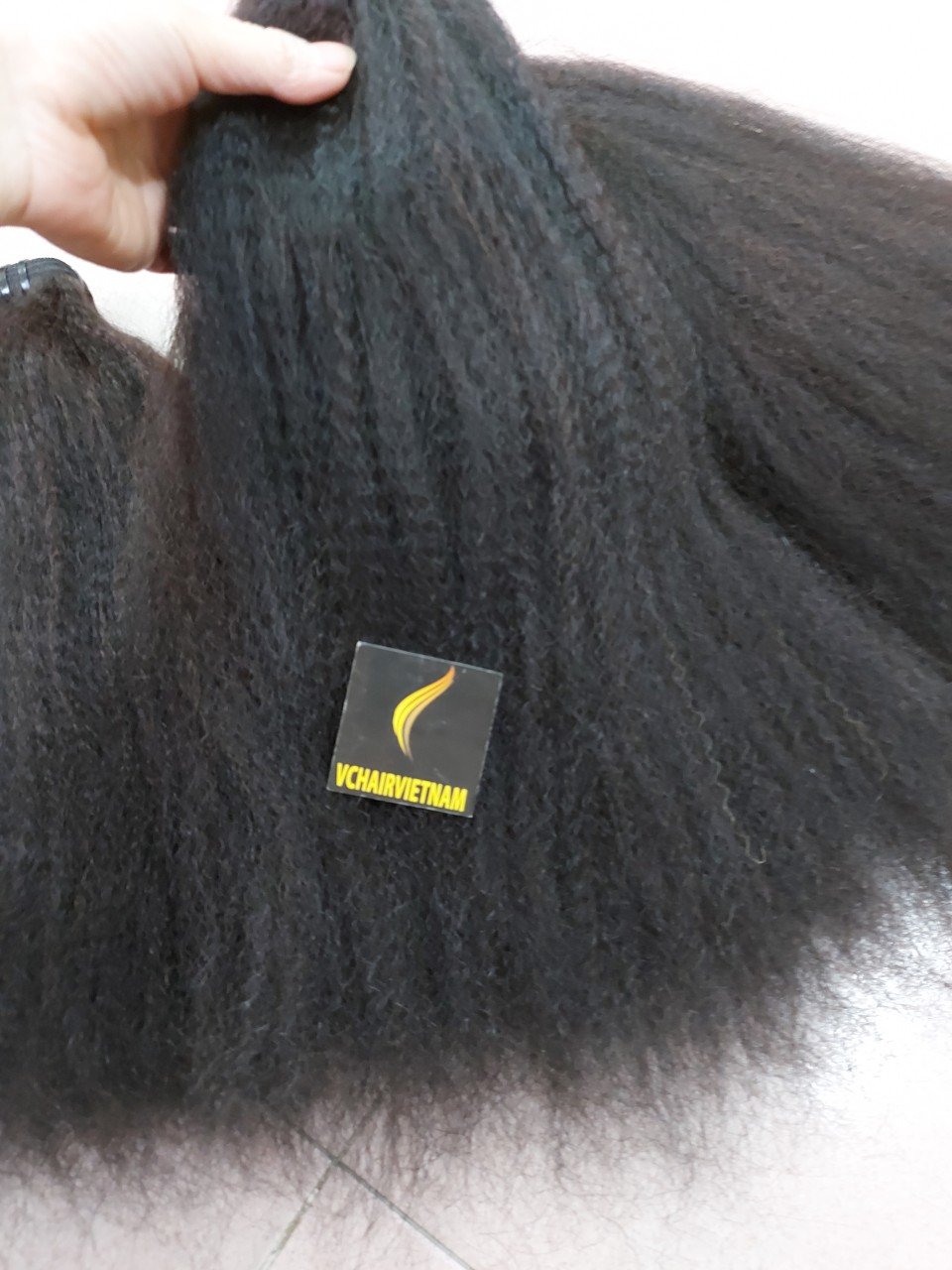 The best quality kinky straight i tip hair extensions and human bundles hair Vietnamese raw virgin hair
