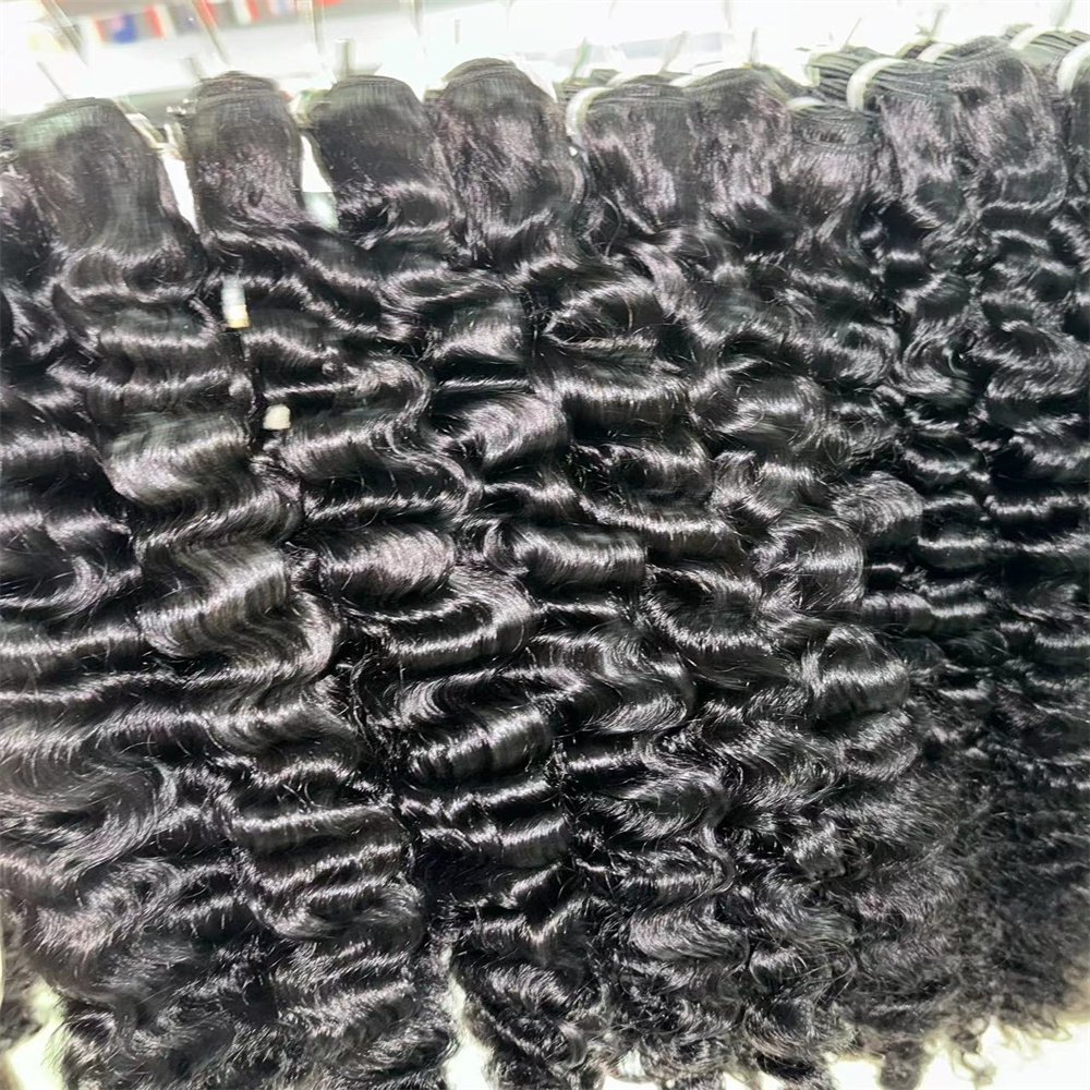 Raw Vietnamese Burmese Curly Bundles Hair Unprocessed Virgin Hair Vendors 100g Raw Human Hair Extensions