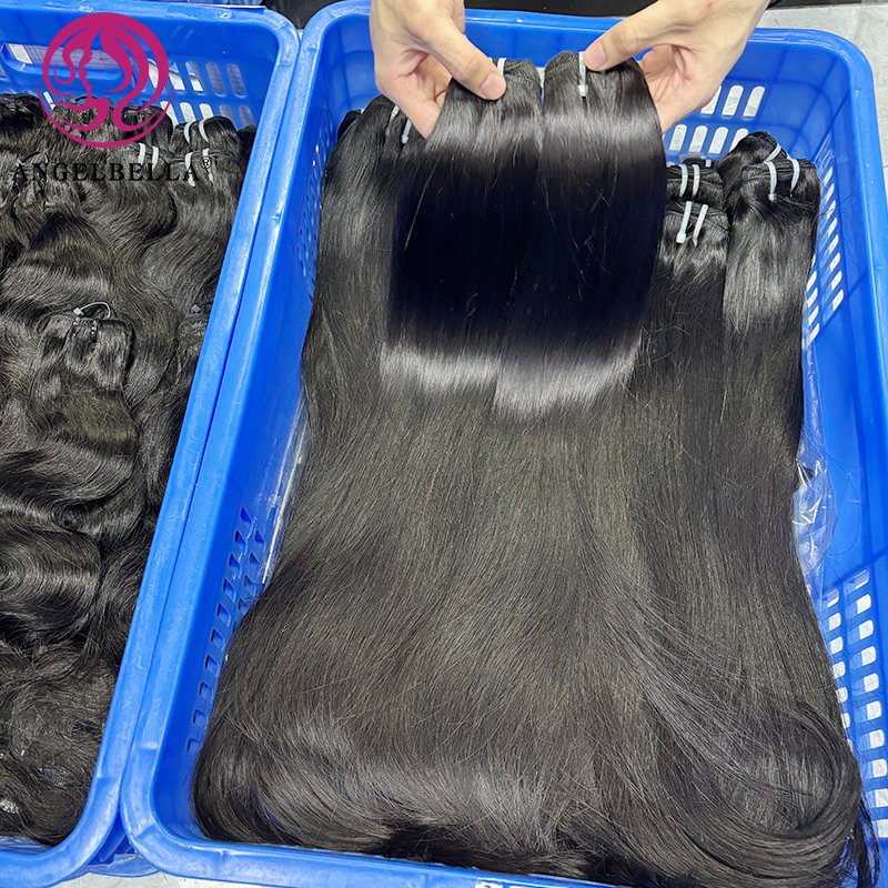 High Quality Top Vendor Raw Indian Human Hair Bundle Raw Virgin Brazilian Cuticle Aligned Hair Bundles Human Hair Extension