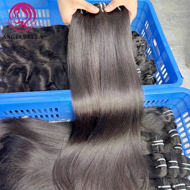 High Quality Top Vendor Raw Indian Human Hair Bundle Raw Virgin Brazilian Cuticle Aligned Hair Bundles Human Hair Extension