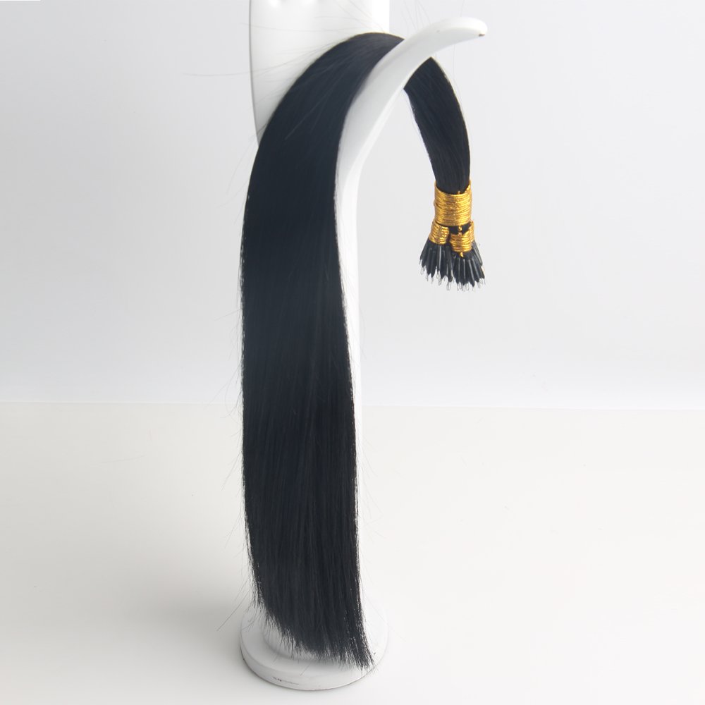 Cheap Wholesale Factory Price Unprocessed Shedding Free Micro Nano Ring European Russian Remy Human Hair Extensions Double Drawn