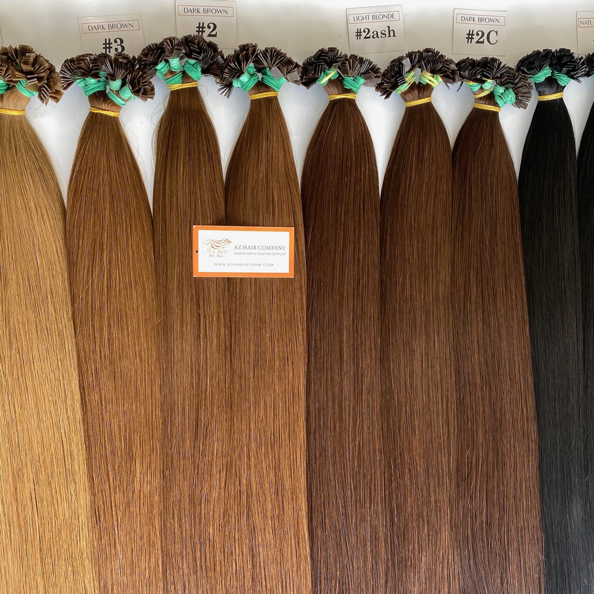 Wholesale Luxury High Quality 100% Raw Vietnamese Hair Flat Tip Hair Extensions Full Cuticle Aligned