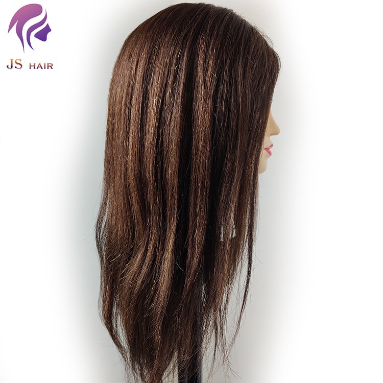 Training Head Hairdressing Cosmetology Manikin Mannequin Doll Dummy with mixed hair for hot curling and cutting