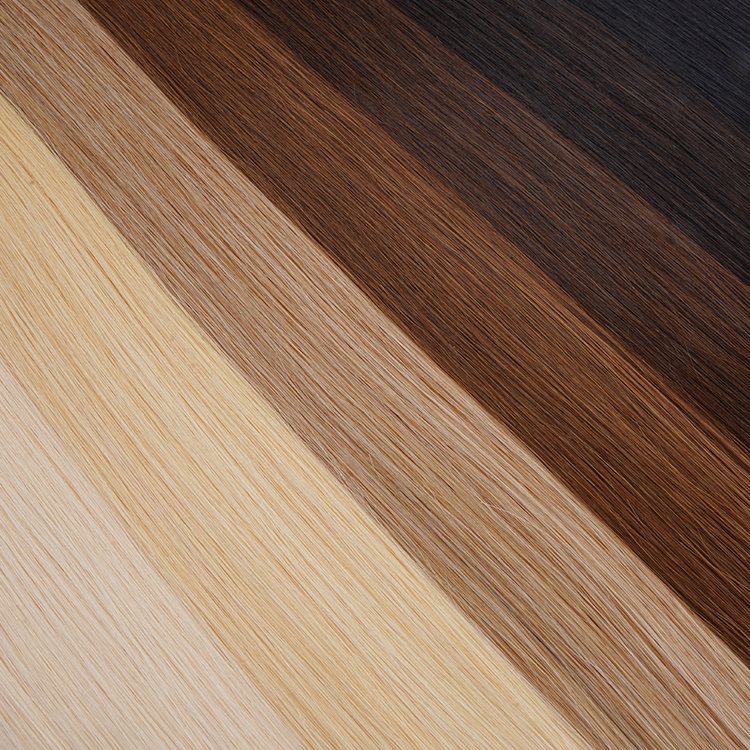 Wholesale Raw Natural Color Body Wave 100% Human European Tape In Human Hair Extensions