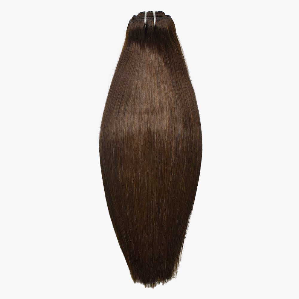 Double Drawn Invisible Seamless Clip In Hair Extension Cuticle Remy Human Hair extension