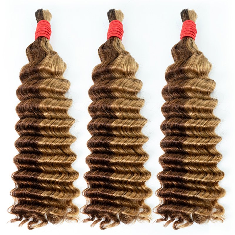 Human Braiding Hair Bulk No Weft hot Afro Kinky Curly Bulk Hair For Braiding Remy Hair 3Pcs/Lot Crochet Braids cabelo humano