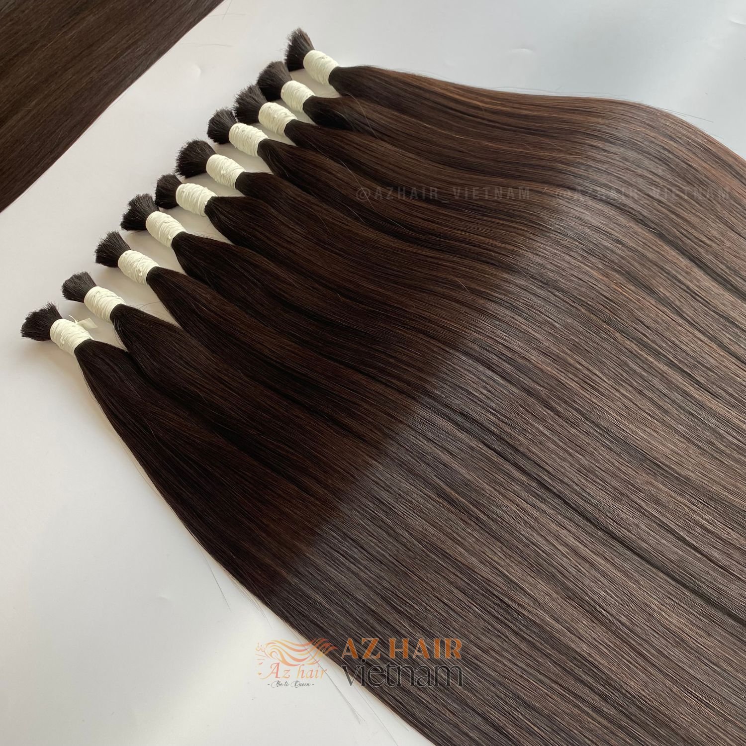 Wholesale Quality 1B 100% Silky Straight Bulk Human Hair Extensions High Quality Vietnamese Remy No Tangle No Shedding 30 Inches