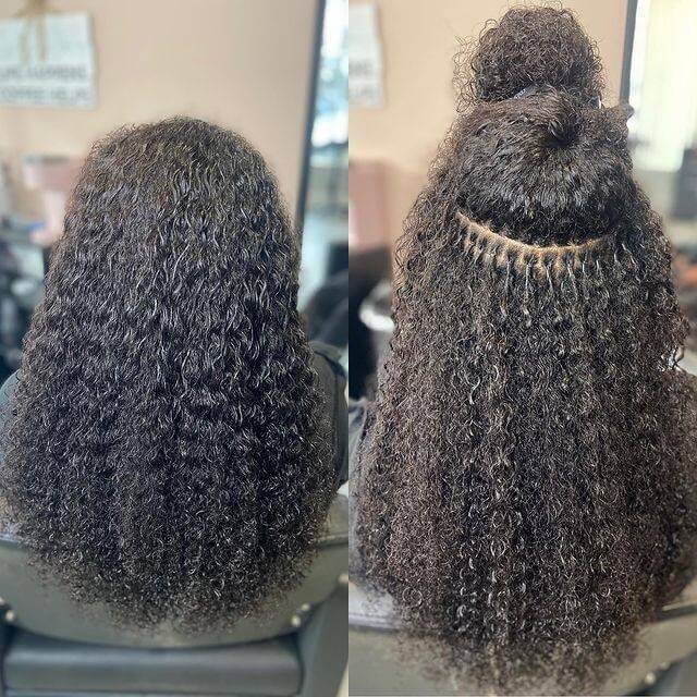 Human hair extension Wholesale Raw Virgin Human Hair itip Indian Kinky straight Curly Keratin i K Tip Human Hair Extension