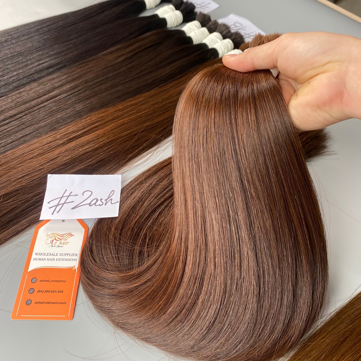 Top Grade 12A Quality Bulk Hair Extensions Raw Virgin Cuticle Aligned Vietnamese Human Hair