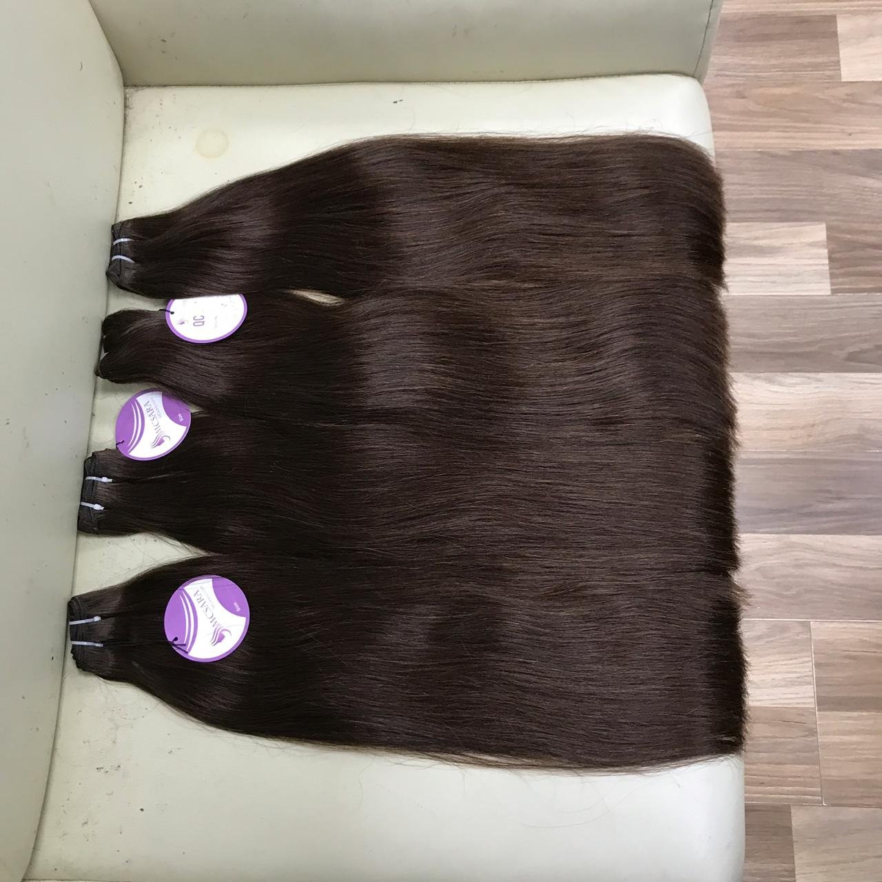 factory price 3 Bundles Bone Straight Vietnamese Human Hair extension Weaving for full head OEM OBM