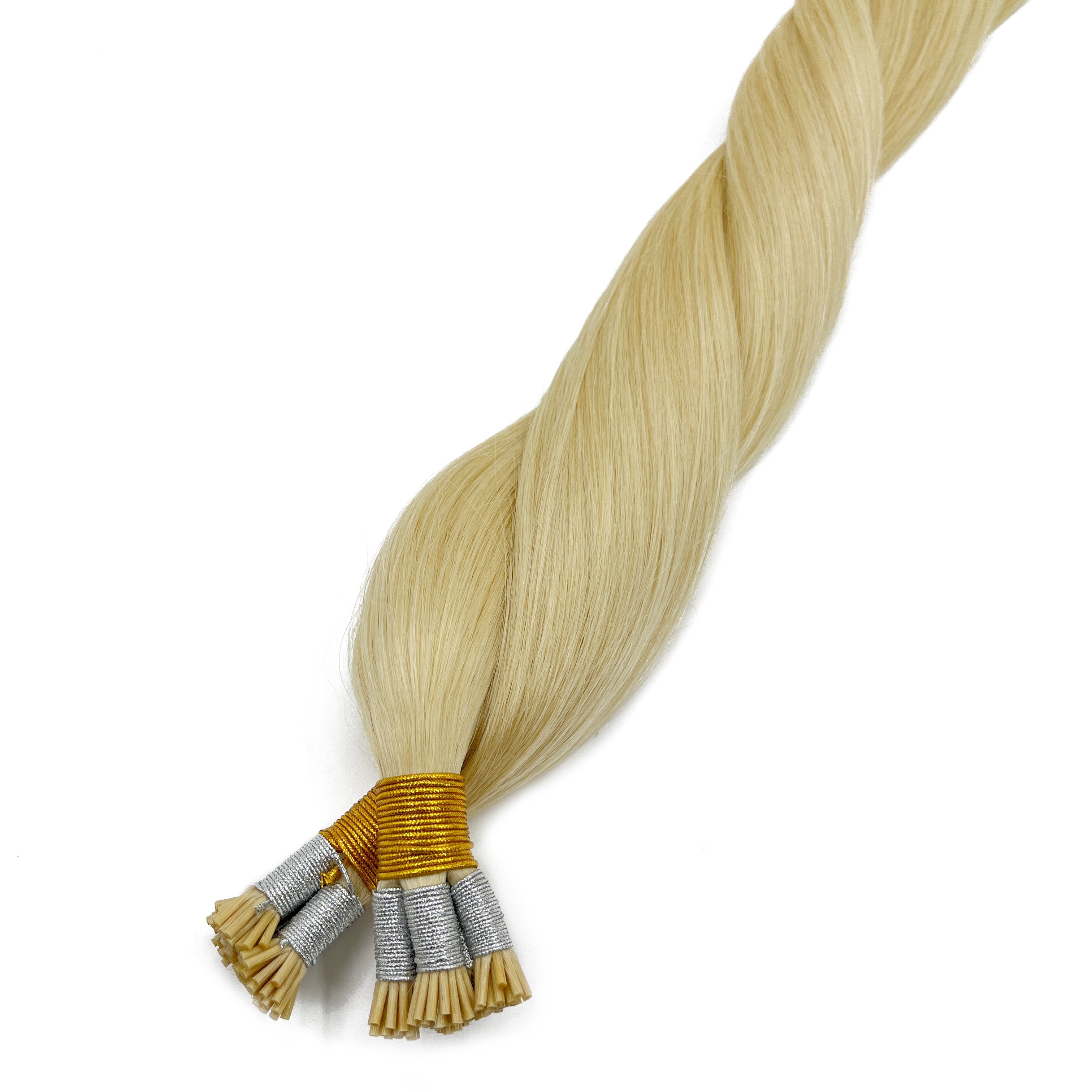 New Arrival Double Drawn Russian Remy Virgin Cuticle Aligned Keratin Bond I Tip Hair Extensions Human Hair Extension