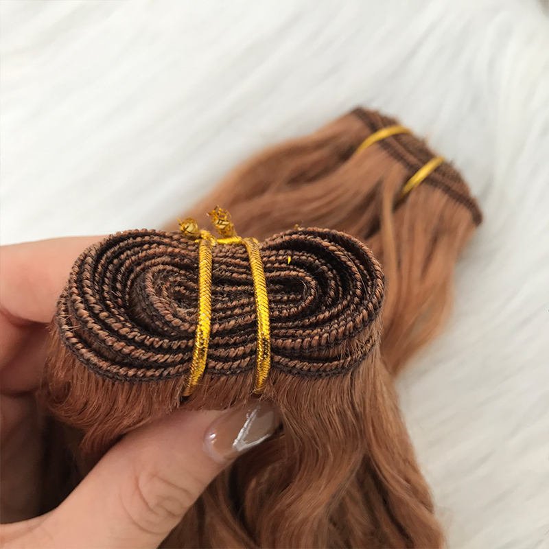 Trendy Curly Remy Double Weft 100% Cuticle Aligned Raw Human Hair Bundles Natural Weaving Hair Extensions